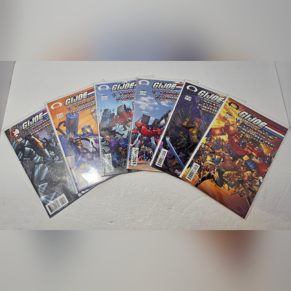 G.I.Joe VS Transformers Comic Book Collection